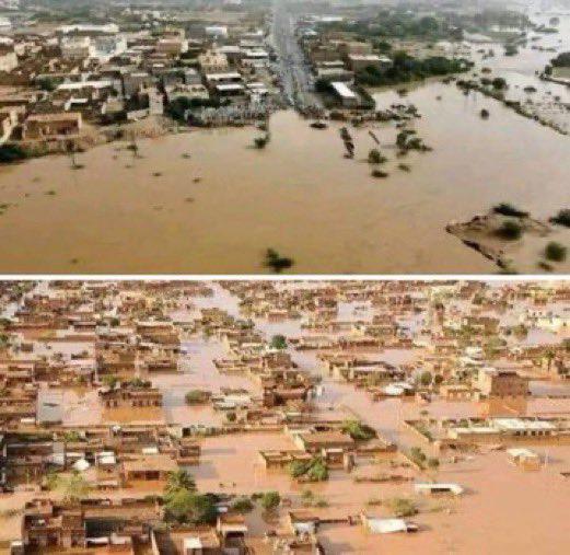  Hodeidah Governorate is drowning in rain and torrential rain: houses, roads, and livestock...an urgent call for help!
